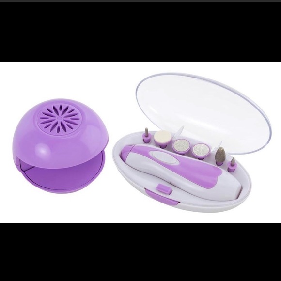 mani pedi kit with nail dye; brand new with tags - Picture 2 of 2